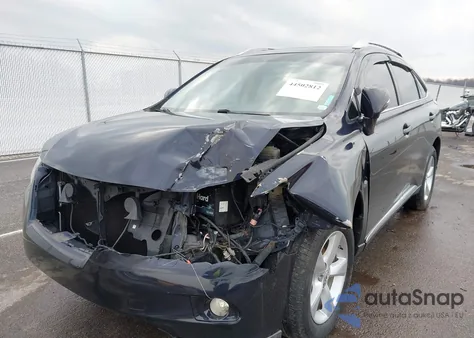 2010 Lexus Rx 350 z USA, uszkodzony, nr VIN 2T2BK1BAXAC053936